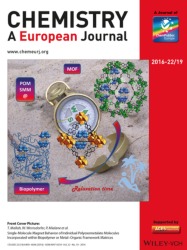 Cover of Chemistry A European Journal